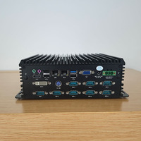 Ordinateur industriel intégré double port réseau i3/i5/i7 6 série mini hôte J1900/WIFI contrôle automatique de la machine Pc