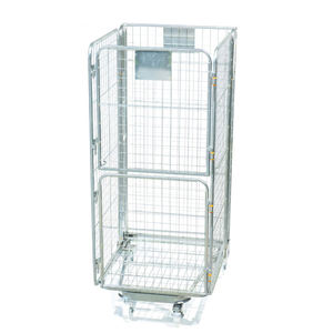 Kunden spezifische Größen verzinkter langlebiger geschweißter europäischer Rollens icherheits behälter - Product Image 6