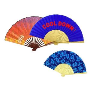 Customized Logo and Package Fairy Style Painted Bamboo <b>Hand</b> <b>Fan</b> - Product Image 2