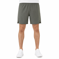 Shorts de sport pour hommes à séchage rapide, respirants, légers, personnalisables OEM, avec taille élastique, poches latérales et ourlet fendu, pour la course à pied