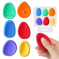 Vente en gros Fidget Toys Silicone Sensory Stone Textured Soft Feeling Stress Relief Stone Toys