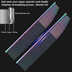 New Style Pet Beauty Dining Knife VIOLET Comb Face Comb Detail Processing Comb Open The Tangled Hair Remove The Floating Hair