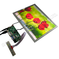 Panel de Pantalla BOE IPS de 12.1 Pulgadas, Resolución XGA 1024x768, Módulo LCD TFT, Interfaz LVDS, Táctil Capacitivo Opcional, 500 Nit