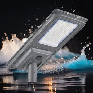 Farola Solar Integrada de Aleación de Aluminio, de un Solo Brazo, Impermeable, con Recubrimiento en Polvo, Solución de Iluminación Vial de 3M-12M, Resistente al Viento de 180km/h - Product Image 2