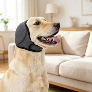 Fast Delivery Adjustable Cotton Dog <b>Cat</b> <b>Headphones</b> Dot Waterproof Noise Protection Quiet <b>Ears</b> Wrap Promotional Pet Product - Product Image 5
