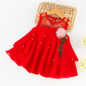 Vestido de Fiesta de Chifón Transparente para Niña, Verano, YiWu, China - Product Image 2