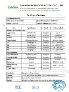 <strong>Papain</strong> Papaya Extract Powder Bulk Organic <strong>Papain</strong> Enzyme <strong>Papain</strong> - Product Image 2