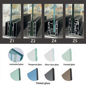 Système de garde-corps moderne <span class=keywords><strong>en</strong></span> <span class=keywords><strong>aluminium</strong></span> <span class=keywords><strong>et</strong></span> <span class=keywords><strong>en</strong></span> acier inoxydable revêtu de poudre noire Offre Spéciale pour balcon <span class=keywords><strong>et</strong></span> escalier extérieur - Product Image 4