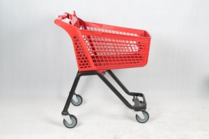Highbright Hot-Seller <b>Plastic</b> Shopping <b>Trolley</b> for Supermarket & Retail Stores - Product Image 2
