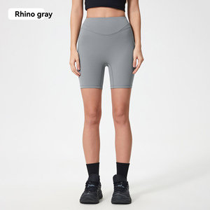 Nouveauté été Short de yoga pour femme anti-effet camel toe, effet ventre plat, rehausseur de fessiers, amincissant, pour <span class=keywords><strong>cyclisme</strong></span>, fitness et entraînement - Product Image 4