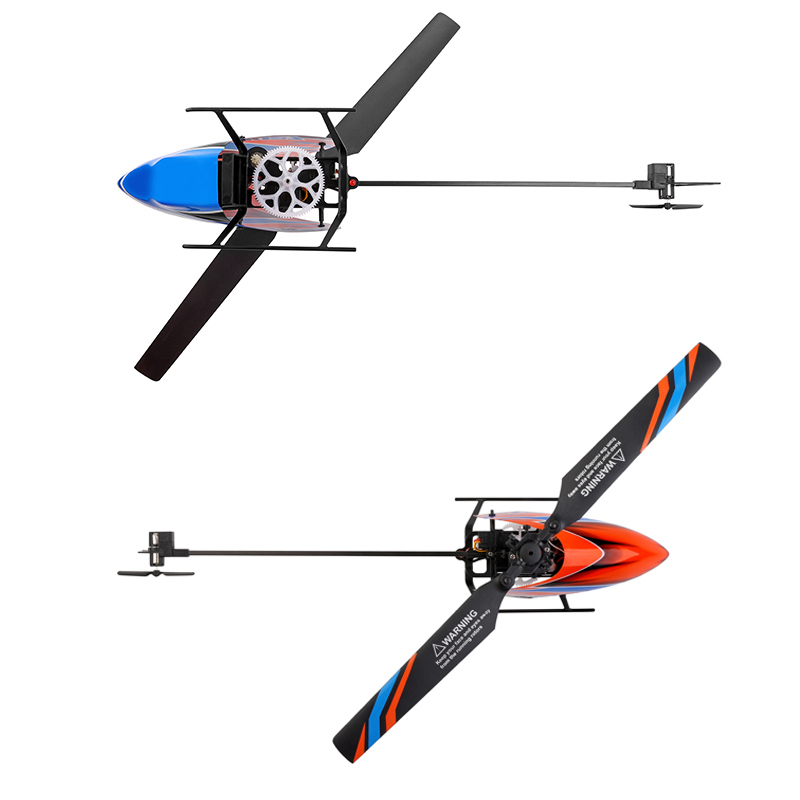 Wltoys XK K127 - 4CH 6axis Gyro RC Helicopter with Altitude Hold