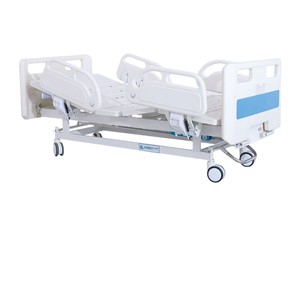 Mingxu Medical Hospital <b>Bed</b> Manual <b>Adjustable</b> With Guardrail For Nursing Home Care Bedroom Use - Product Image 1