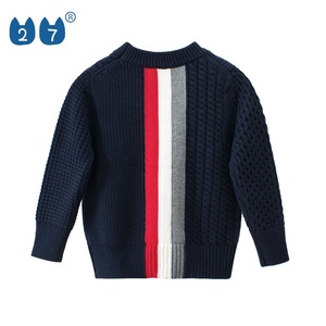 Marque de mode 100% Fil de coton Décontracté <span class=keywords><strong>Pull</strong></span> Épais Garçons Vêtements D'hiver - Product Image 1