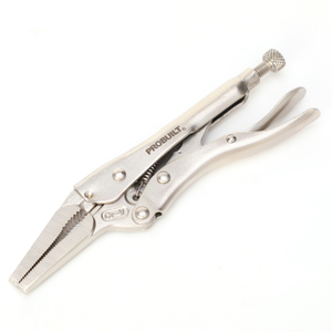 Alicates de Presión de Punta Larga de 6.5 y 9 Pulgadas con Cortadores Giratorios, de Acero con Alto Contenido de Carbono, Autoajustables - Product Image 1