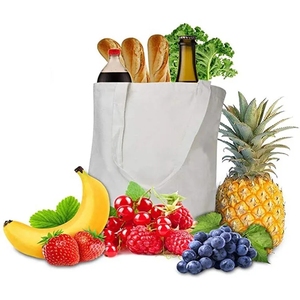 Borsa Shopper in Cotone Personalizzata di Alta Qualità 6oz 8oz 10oz 12oz, <span class=keywords><strong>Borse</strong></span> in Tela di Cotone Vuote con Logo Stampato - Product Image 2