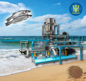 Eficiencia de alta calidad Ahorro de energía la línea de producción de máquina extrusora de pellets de alimentación de peces flotante más vendida - Product Image 3