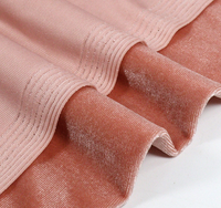 Tissu en velours mémoire organique 240 g/m², super doux, luxueux, pour robes de soirée et banquets, couleurs vives, vente en gros