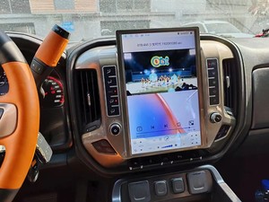 วิทยุติด<span class=keywords><strong>รถ</strong></span>ยนต์ขนาด 14.5 นิ้ว รองรับ Carplay 5G เครื่องเล่นมัลติมีเดียสเตอริโอ หน้าจอแบบ Tesla ระบบ Android 12 สำหรับ<span class=keywords><strong>รถ</strong></span>ยนต์ <span class=keywords><strong>GMC</strong></span> Sierra Chevrolet Silverado ปี 2013-2019 - Product Image 5