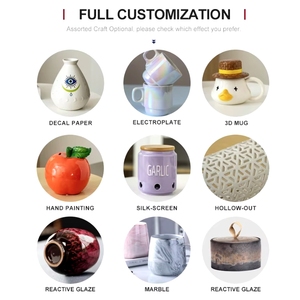 Tazza <span class=keywords><strong>da</strong></span> Tè e <span class=keywords><strong>Caffè</strong></span> in Ceramica Dipinta a Mano con Design Irregolare, Novità 2026, Tazza Divertente e Originale all'Ingrosso - Product Image 6