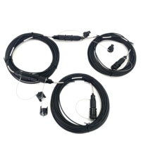 ZLTC YZC02P YZC02S PLUG AND SOCKET ensembles de connecteurs à fibre optique ip67 étanches sur le terrain extérieur