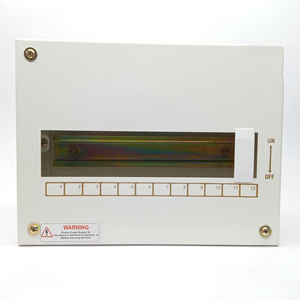 Caja de Distribución Metálica MCB (Modelo SPN) con Barra Colectora Neutra Premium y Placa Ficticia de Conexión de Fase - Proveedor Mayorista de la India - Product Image 1