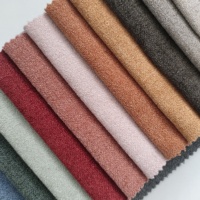 Tissu chenille tissé 400 g/m² doux et moelleux multicolore 100 % polyester certifié Oeko-Tex Standard 100, largeur personnalisée, vente en gros