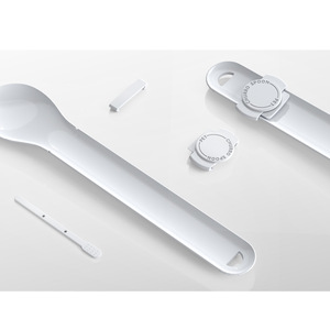 Cuchara para alimentar gatos con diseño de alimentación lenta para uso en exteriores, forma redonda blanca, MTS 1 - Product Image 5