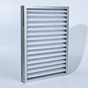 Filtro de Aire Hospitalario H13 de Alta Eficiencia, Marco de Aluminio F6, Tipo Placa F7, Plegable G4, Bolsa Deshumidificadora G3 - Product Image 3