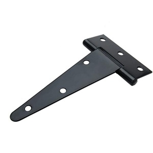 RHETECH Heavy-Duty T-Strap Shed Bisagra <span class=keywords><strong>Hierro</strong></span> negro Hardware <span class=keywords><strong>forjado</strong></span> Puerta <span class=keywords><strong>de</strong></span> acero a prueba <span class=keywords><strong>de</strong></span> herrumbre Puertas <span class=keywords><strong>de</strong></span> Granero <span class=keywords><strong>Bisagras</strong></span> en T Puertas - Product Image 1