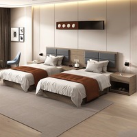 Bilido Simple Wind Qingyuan Appartement Maison Louer Hôtel Lit Spécial Chambre Double Standard Meuble