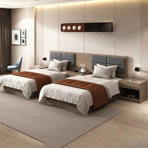 Bilido Simple Wind Qingyuan Appartement Maison <span class=keywords><strong>Louer</strong></span> Hôtel Lit Spécial Chambre Double Standard Meuble - Product Image 3