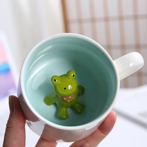 <span class=keywords><strong>Taza</strong></span> <span class=keywords><strong>de</strong></span> Café 3D con Animal Adorable en el Interior, <span class=keywords><strong>Taza</strong></span> <span class=keywords><strong>de</strong></span> Cerámica con Figura <span class=keywords><strong>de</strong></span> Dibujos Animados, <span class=keywords><strong>Taza</strong></span> <span class=keywords><strong>de</strong></span> Té para Niños y Niñas, Tazas <span class=keywords><strong>de</strong></span> Oficina para la Mañana, para Té, Jugo, Leche - Product Image 6