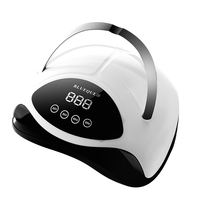 Séchoir à ongles LED UV de qualité professionnelle 180W-Lumière à polymériser rapide. 60 perles, capteur automatique, idéal pour le vernis à gel DIY dans Nail Art