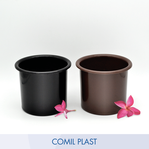 Good End Price Italian Headstone Cemetery <b>Vase</b> Insert for <b>Grave</b> Memorial Religious Mausoleum Crypt Plastic COMIL PLAST V1010 - Product Image 2