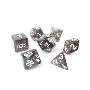 Juego de Dados Transparentes Dnd de 7 Piezas con Brillo, con D4, D6, D8, D10, D12 y D20 para Juegos de Rol - Product Image 2