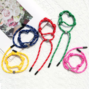 جديد عصري مخصص كحلي nantical String هدايا قابل للتعديل Paracord مضفر حبل M حرف شعار أساور ركوب الأمواج - Product Image 2