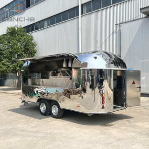 Nouvelle vente de chariot de vente ambulante électrique, camion de cuisine vintage, remorque alimentaire mobile - Product Image 5