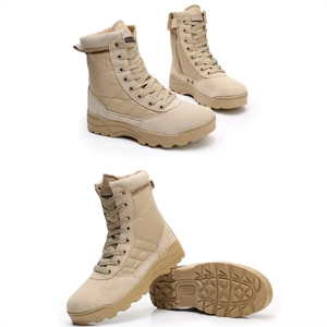 Stivali tattici da <span class=keywords><strong>uomo</strong></span> Desert stivali di sicurezza da lavoro impermeabili scarpe sportive da arrampicata stivali da combattimento da trekking all'aperto - Product Image 5