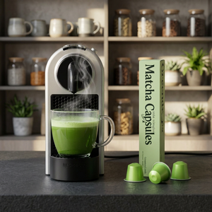 Cápsulas de Matcha para Uso Diario, Compatibles con Nespresso, Dolce Gusto y Keurig, Bebida Diaria en Cápsulas Individuales, Venta al Por Mayor - Product Image 1