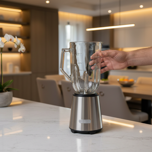 A122 Blender Glazen Afdekking Solide Structuur Anti-Kraak Perfect Passend Voor Thuis- en Commerciële Sapmachines - Product Image 2