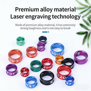 Wholesale Customized Pigeon <strong>Rings</strong> with Bright Colors <strong>for</strong> Easy Identification Racing Pigeon <strong>Rings</strong> Tracking Pigeon <strong>Leg</strong> <strong>Rings</strong> - Product Image 4