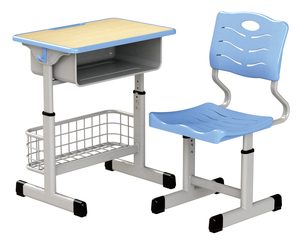 Bàn học sinh một chỗ ngồi với Bộ ghế sử dụng cụ thể bộ đồ nội thất lớp học Nhà cung cấp - Product Image 3