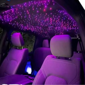 Nâng Cấp 20W Twinkle Sao Sợi Quang LED Trần Bộ Dụng Cụ Chiếu Sáng 1100Pcs 0.03in 13.1ft Sợi Với Cổng Kép 12V PMMA Đèn Cơ Thể - Product Image 6