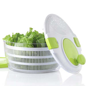 Escurridor de Ensaladas Multifuncional Manual de Plástico PP, Ecológico, Marca Smile Mom - Product Image 1