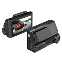 Caméra embarquée 4K+1080P IMX 415 Vision Nocturne NOUVEAUTÉ DVR Voiture 4K Wifi GPS Mode Parking 24h & Capteur G & Enregistrement en Boucle