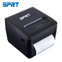 Imprimante thermique USB 4 pouces pour impression de bordereau d'expédition DHL UPS 4x6 Max 120mm Stock de codes à barres Imprimante d'étiquettes d'expédition 4x6