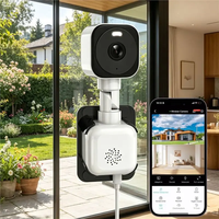 Caméra de sécurité Okam Pro Mini Cube 6MP, caméra IP WiFi intérieure, audio bidirectionnel et détection de mouvement, alerte de mouvement, caméra de fenêtre UK