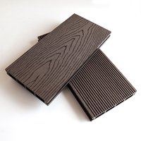 Planches de terrasse en WPC pour extérieur, revêtement composite imperméable en WPC, plancher en bois-plastique pour patio/jardin/bord de piscine
