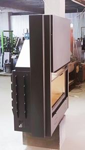 Estufa de leña Kamin con inserto de chimenea de acero moderno de 1200mm para sala de estar, comedor, Hotel, Villa, uso en apartamento - Product Image 5