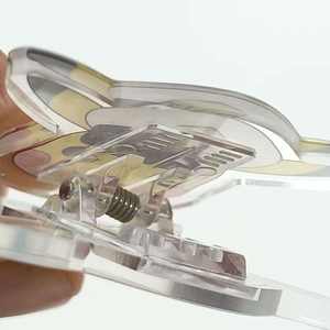 Clip per Libri in Plastica con Motivi <span class=keywords><strong>Anime</strong></span> e Porta-Appunti in Acrilico, Set di Cancelleria alla Moda FEIKAN Clip-AC113 - Product Image 2